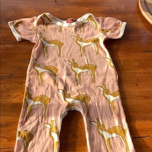 Milkbarn fawn onesie